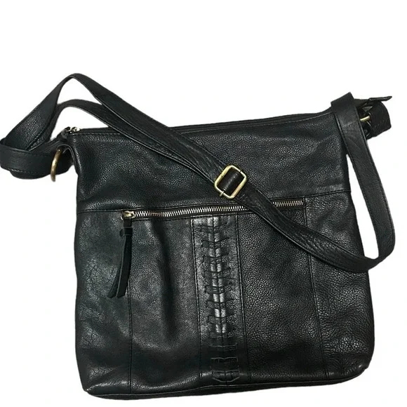 Great American leather works crossbody purse in excellent condition - Picture 1 of 8